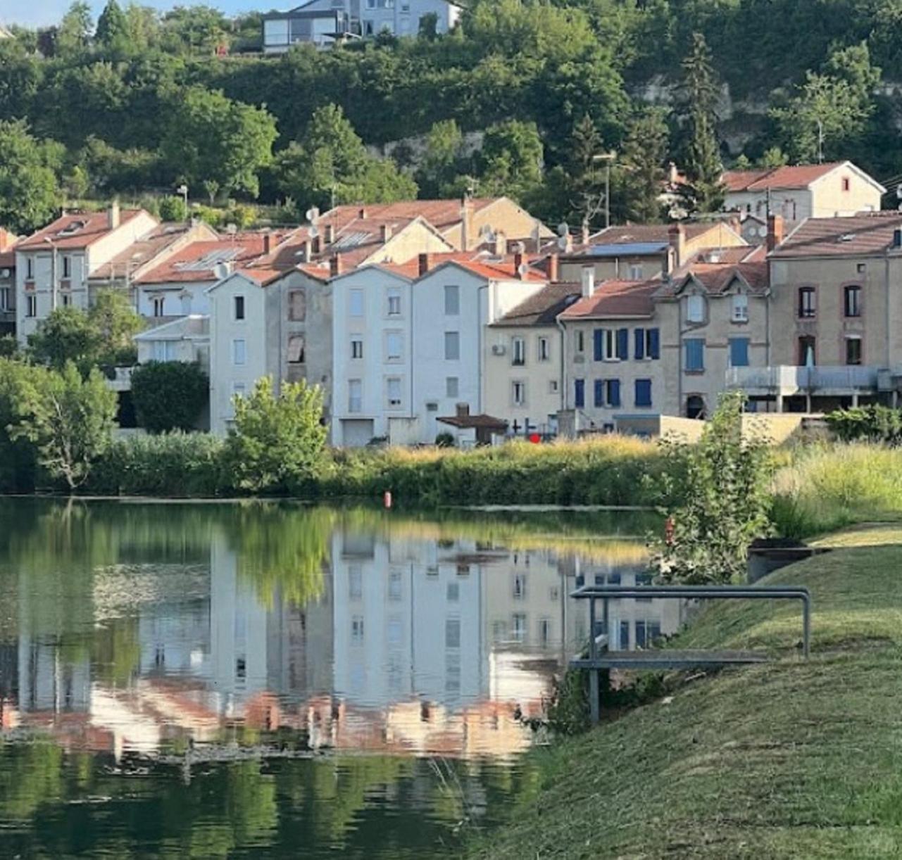 Jolie, Cozy, Confortable Maison De Ville Au Calme A 5Min Du Centre De Verdun, Parking Devant La Maison Belleville-Sur-Meuse 外观 照片